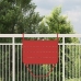 Mesa de balcón plegable  roja 60x40 cm de acero
