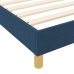 Estructura de Cama de Tela Azul  80x200 cm