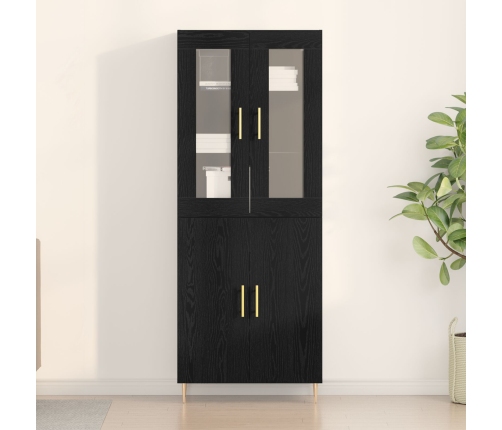 Alto Roble Negro 69.5x34x180 cm Madera Ingeniería