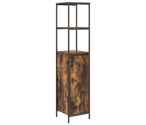 Conjunto de Muebles de Baño de 5 Piezas  en Roble Ahumado de Madera Derivada