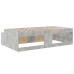 Estructura de Cama  Gris Concreto 100x200 cm