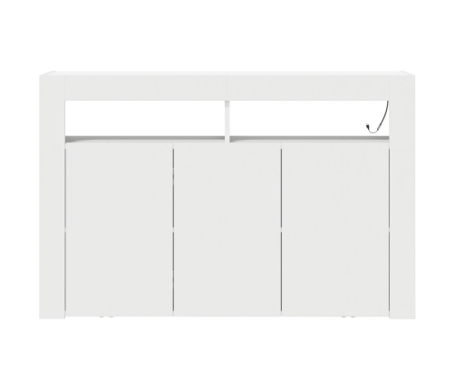 Aparador Blanco Blanco Madera Contrachapada 116 x 30 x 75 cm