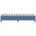 Estructura de Cama Azul 100x200 cm Tela de Corduroy