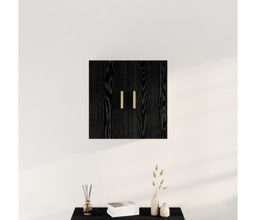 Armario de pared de roble negro  - 60x30x60 cm