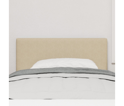 Cabezal  Diseño Sencillo Verde Claro Gris 90 cm Tela de Pana
