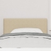 Cabezal  Diseño Sencillo Verde Claro Gris 90 cm Tela de Pana