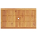 Conjunto de Comedor de Jardín de 7 Piezas de Madera Maciza de Acacia