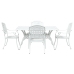 Set de 3 Blanco Aluminio fundido Grande