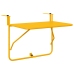 Mesa Colgante Plegable Amarilla de Acero  60x40 cm