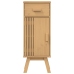 Armario de baño  35x30x90 cm de madera maciza de pino