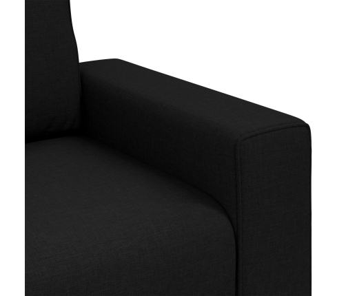 Sillón  Negro 59 cm Tela
