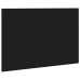 Cabecero de cama  Negro Roble 120x1,5x80 cm Madera de ingeniería
