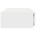 Cajones de Cama  Blancos 75x36,5x16,5 cm de Madera