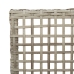 Sillas de Jardín  2 pcs con Cojines Gris Claro Poliratán