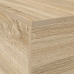 Cama  con Almacenamiento Roble Sonoma Madera elaborada 140 x 200 cm