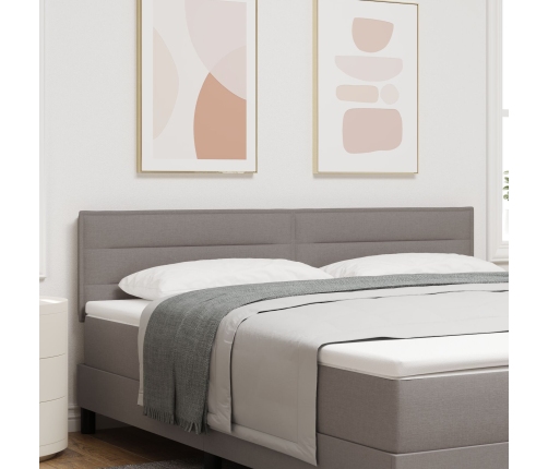 Cabezal  Diseño de Líneas Taupe 180 cm Tela