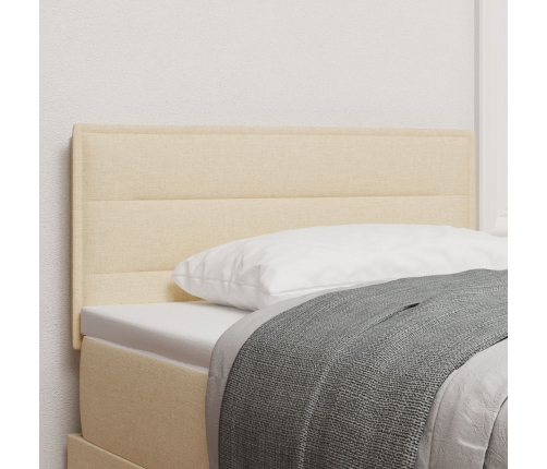 Cabecero  Diseño Lines Crema 90 cm Tela
