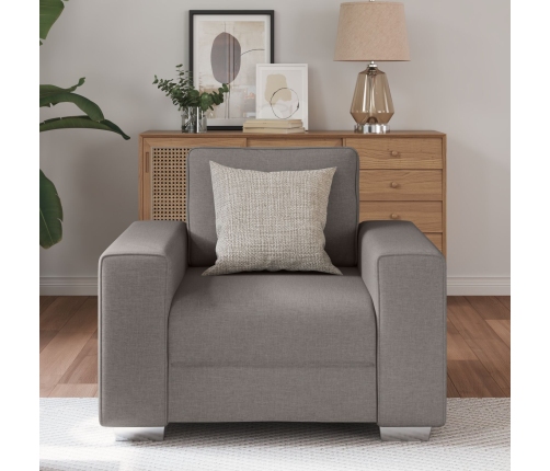 Sillón  en Taupe - 59 cm de tela