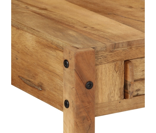 Mesa de café  110x55x35 cm madera sólida reciclada