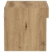 Armario de pared  con luces LED Roble Artesanal 40x30x30 cm