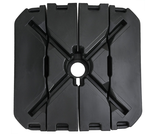 Set de 4 Bases de Parasol Cantilever de  - 130kg de Arena o 90kg de Agua