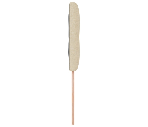Cabecero Button Tapizado Crema de 80 cm Fabric