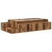 Cama de Almacenamiento Madera Vieja Madera Maciza Reciclada
