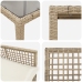 Juego de 2 Beige