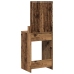 Mesa de Tocador  con Luces LED - Madera Vieja, 50x41x135 cm
