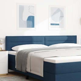 Cabecera de diseño Lines de  Azul 200 cm Tela