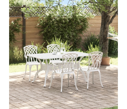 Set de 3 Blanco Aluminio Fundido Grande Durable