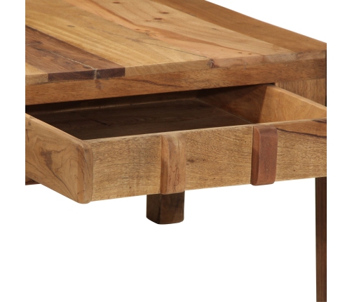 Mesa de café  110x55x35 cm madera sólida reciclada