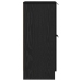 Aparadores 2 pcs en Roble Negro, 30x30x70 cm, Hecho de Madera Elaborada