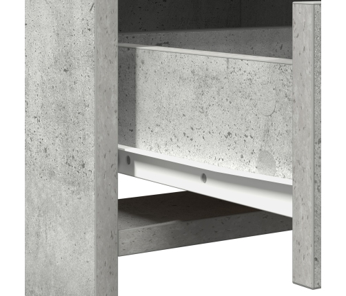 Conjunto de Tocador de 3 Piezas  en Gris Concreto de Madera Engineered