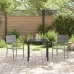 Set de Comedor de Jardín  de 3 Piezas Gris Poliratán