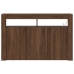 Aparador  Roble Marrón Madera de Ingeniería 116 x 30 x 75 cm