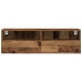 Gabinetes de TV  2 pcs Madera Vieja 100x30x30 cm Madera Elaborada