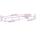 Cajones de Cama  Gris Concreto 200x36,5x16,5 cm Madera Engineered