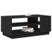 Mesa de café de roble negro  102x55x43 cm hecha de madera aglomerada