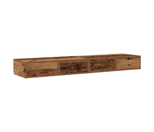 Mesa de Noche  Madera Vieja Madera 150 x 36.5 x 16.5 cm