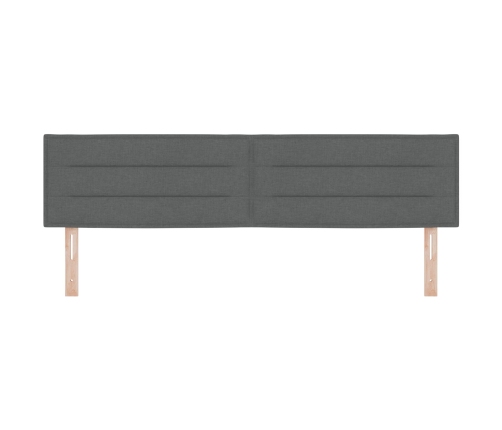 Cabecera  Diseño de Líneas Gris Oscuro 90 cm Tela