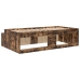 Cama con Almacenamiento  Roble Ahumado 100x200 cm