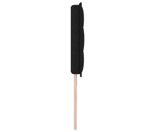 Cabezal de diseño Lines  Negro 180 cm Tela