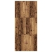 Estructura de cama de almacenamiento  madera vieja 80x200 cm