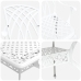 Set de 3 Blanco Aluminio Fundido Grande Durable