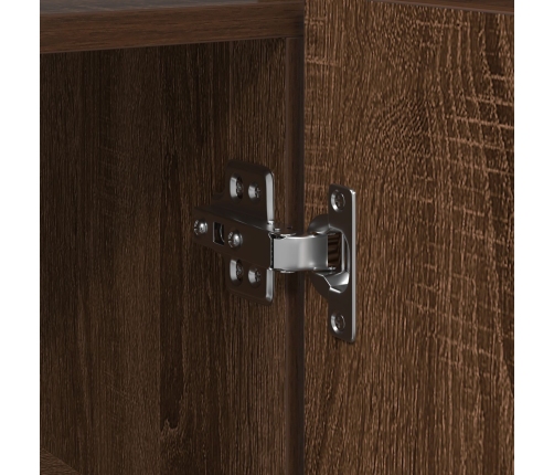 Aparador  Roble Marrón Madera de Ingeniería 116 x 30 x 75 cm
