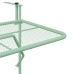 Mesa Colgante Plegable de Balcón - Verde Menta, 60x40 cm, Acero