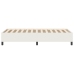 Cama Box Spring  Crema 80x200 cm Tela de pana