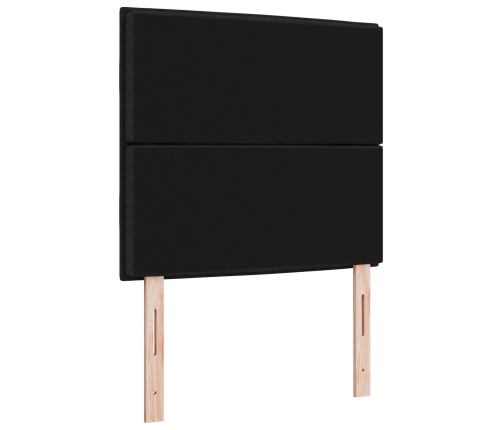 Cabecera LED  Diseño de Líneas Negra 100 cm Tela