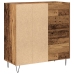 Gabinete de medios  Roble artesanal 84.5x38x90 cm Madera aglomerada
